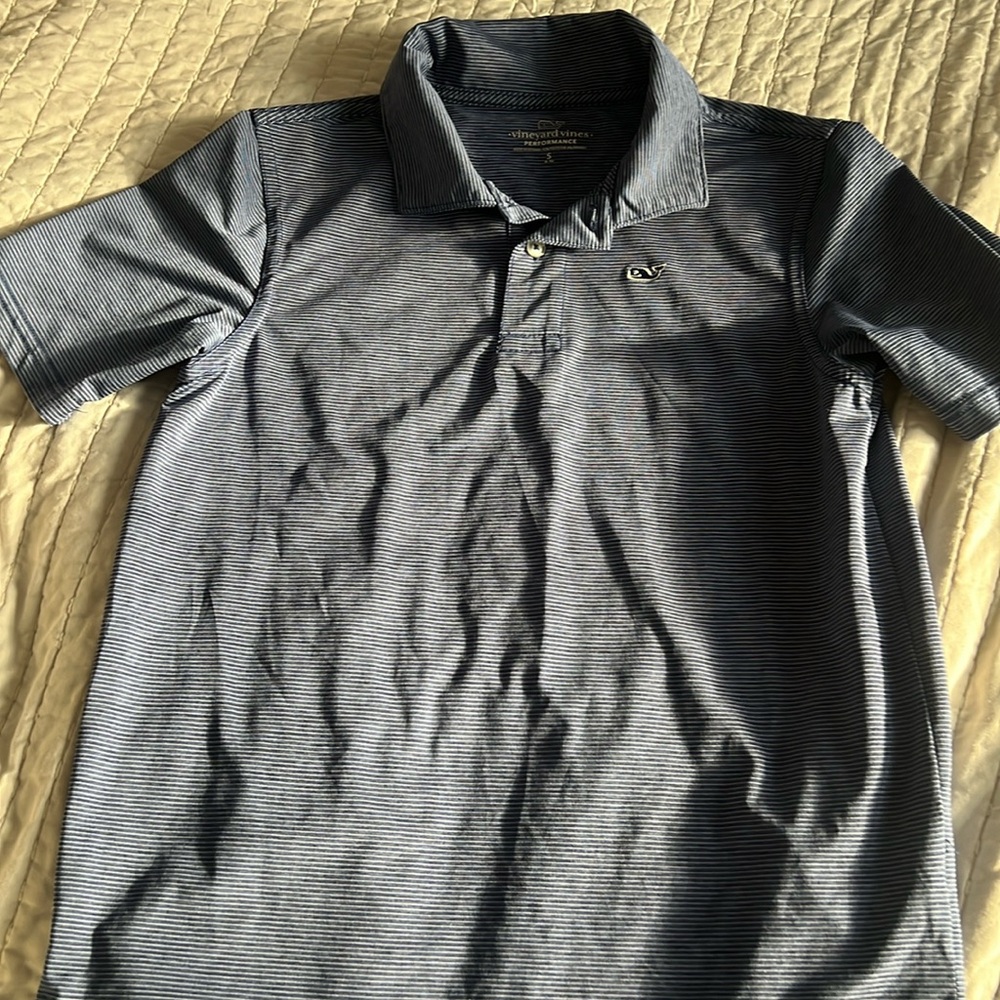 Boys performance short sleeve polo